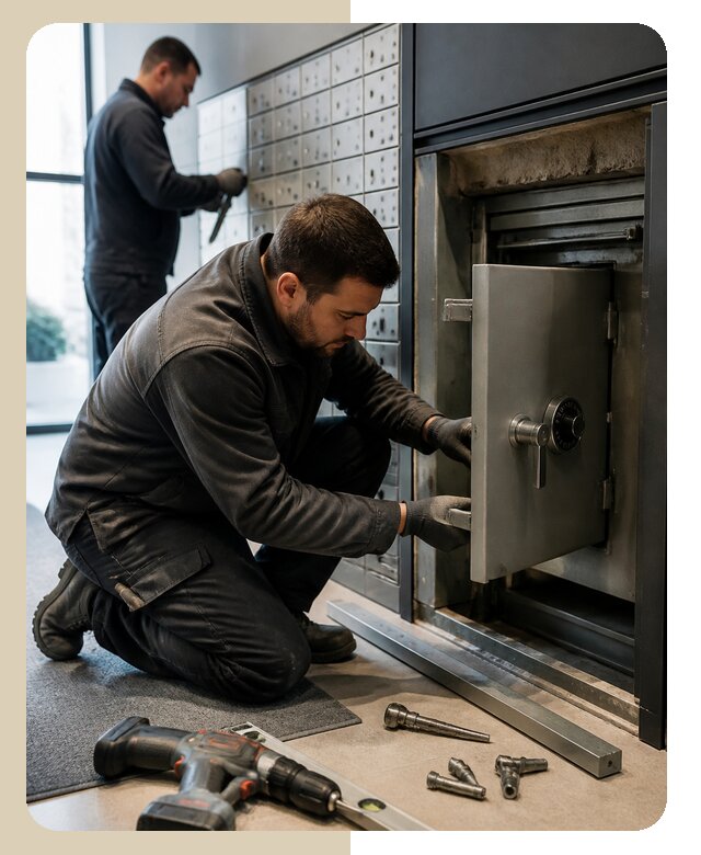 Профессиональная установка депозитного сейфа под ключ в Рузаевке